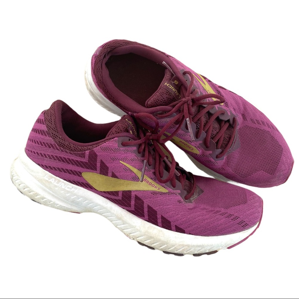 Brooks Launch 6 Running Shoes | Aster/Fig